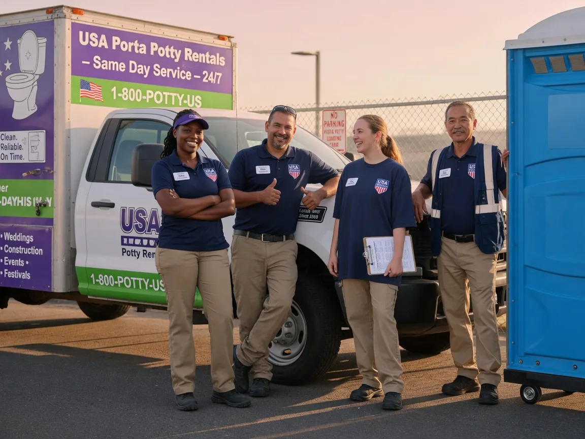 Porta Potty Rental company in Welcome, NC